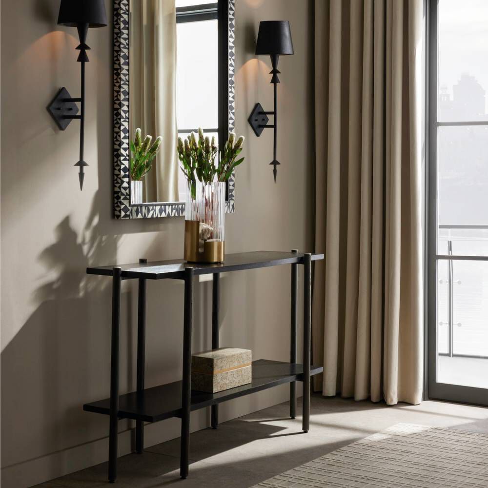 Andor 56.5 inch Ebony Console Table
