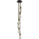 Gatsby Bare Bulb 6 Light 6 inch Oil Rubbed Bronze Multi-Pendant Ceiling Light, Gatsby