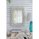 Anita 29.1 X 22.8 inch White Wall Mirror
