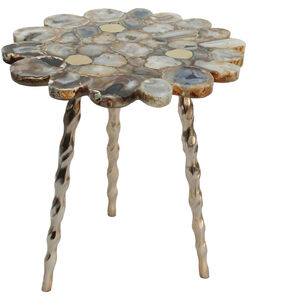 Anita 18 inch Soft Gold Side Table