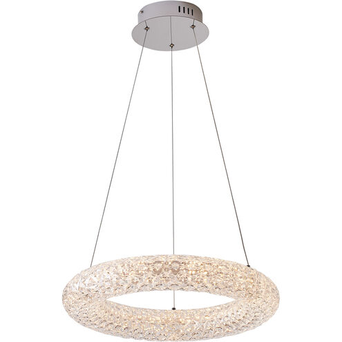 Canada LED 20 inch Chrome Chandelier Ceiling Light