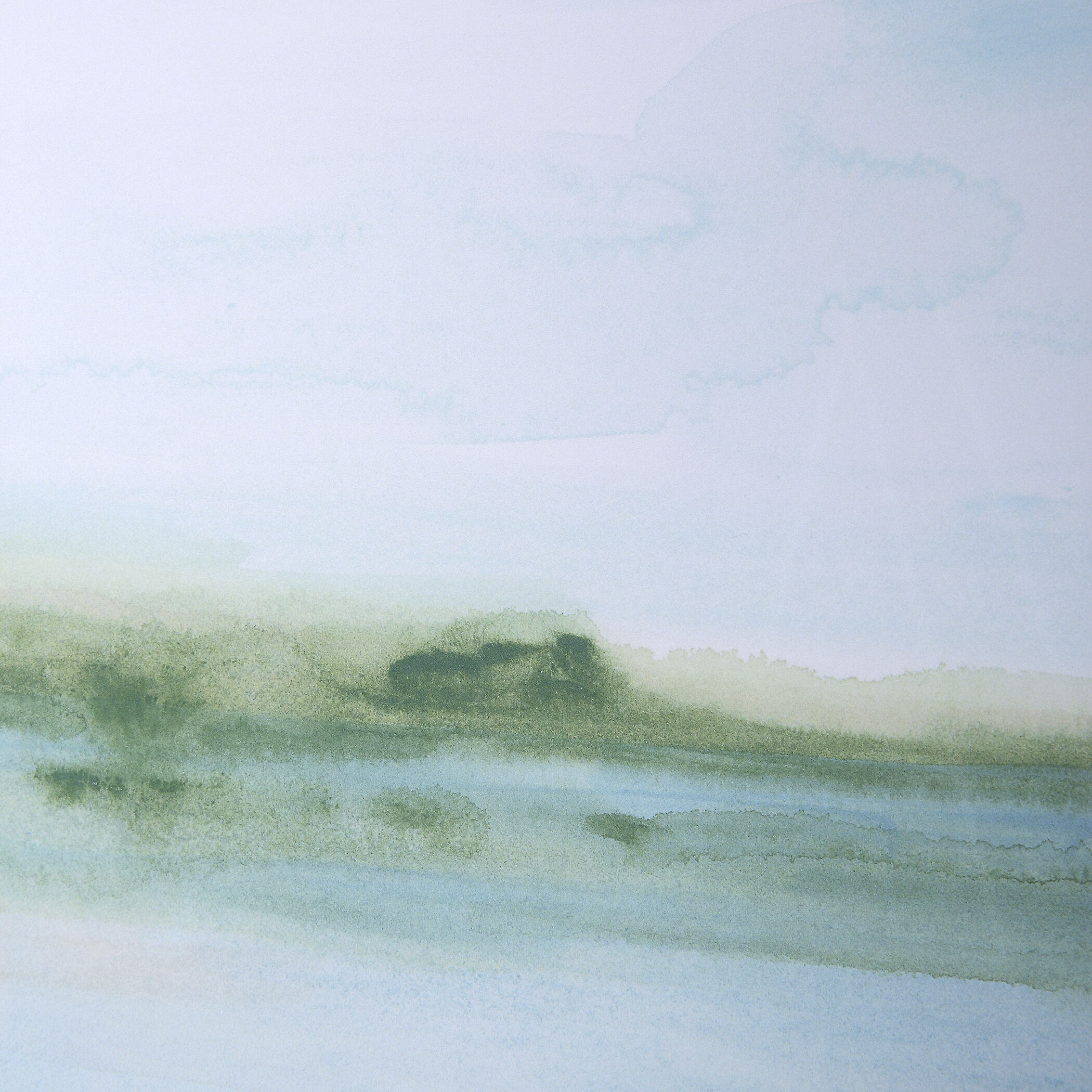 Green Ribbon Coast 32.13 X 26.13 inch Framed Prints, Set of 2