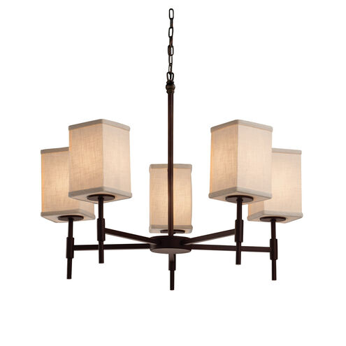 Textile 5 Light 24.00 inch Chandelier