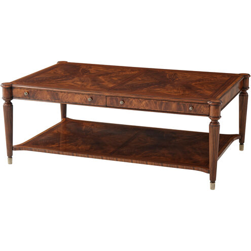 The English Cabinetmaker 54 X 34 inch Cocktail Table