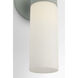 Drew & Jonathan Lawson 2 Light 4.92 inch Thistle Green Wall Sconce Wall Light in Standard
