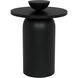 Arabella 26 X 20 inch Matte Black Side Table