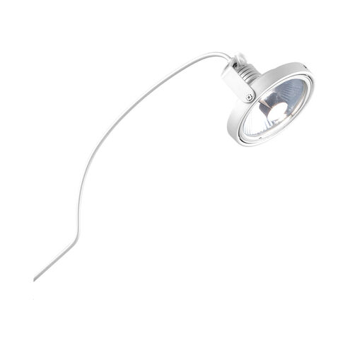 Series 155 75 watt 5.25 inch White Arclight Wall Light, Clamp Mount