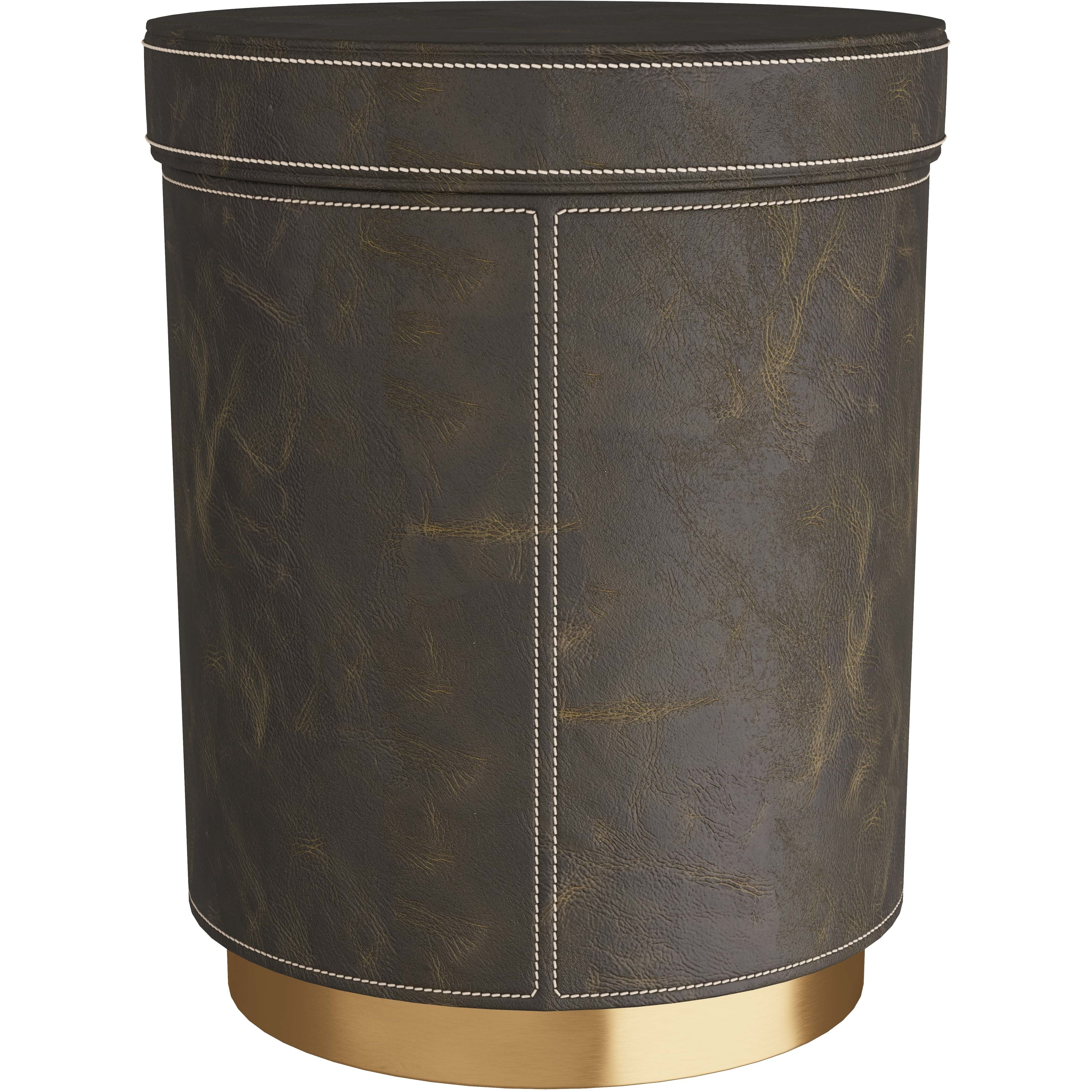 Wes 16 inch Moss Accent Table