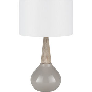 Kent 18.75 inch 60 watt Slate Table Lamp Portable Light