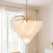 Boa 15 Light 34 inch Warm Brass Chandelier Ceiling Light