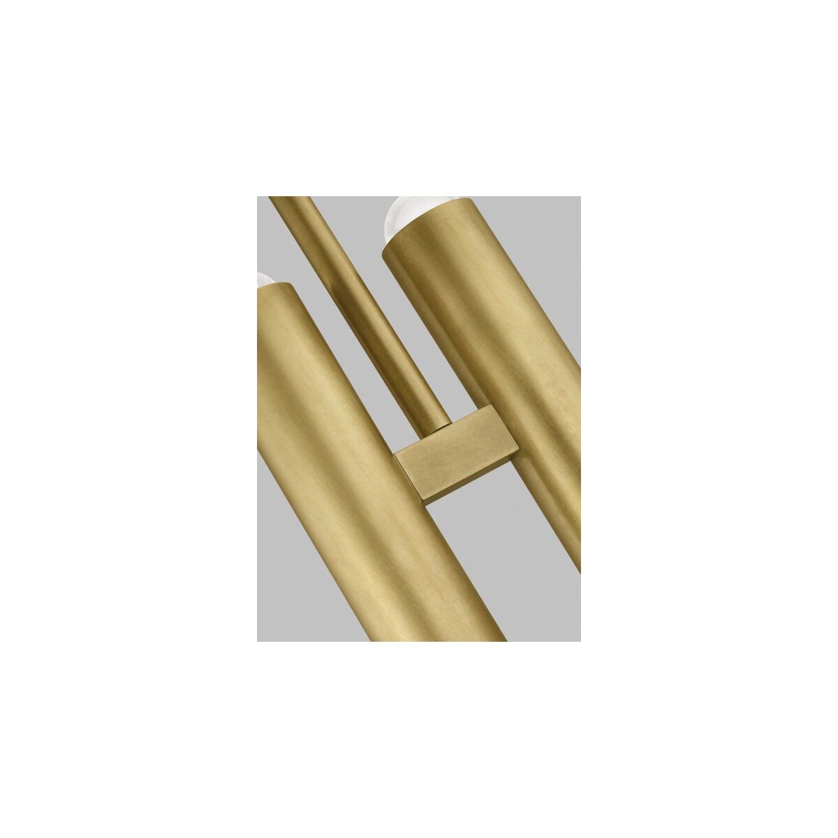 Kelly Wearstler Ebell LED 1.5 inch Natural Brass Pendant Ceiling Light, Integrated LED