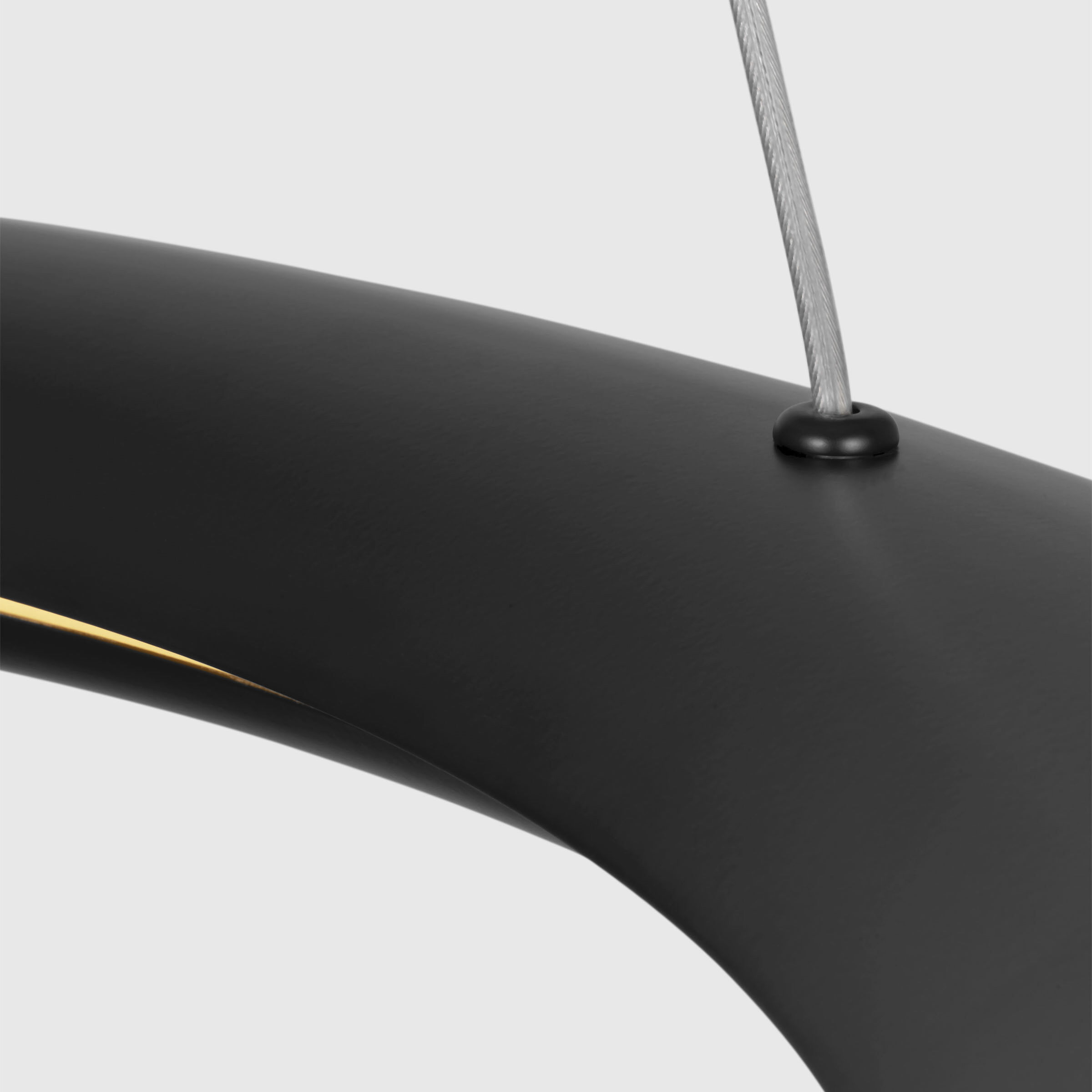 C&M by Chapman & Myers Cielo LED 30 inch Midnight Black Chandelier Ceiling Light