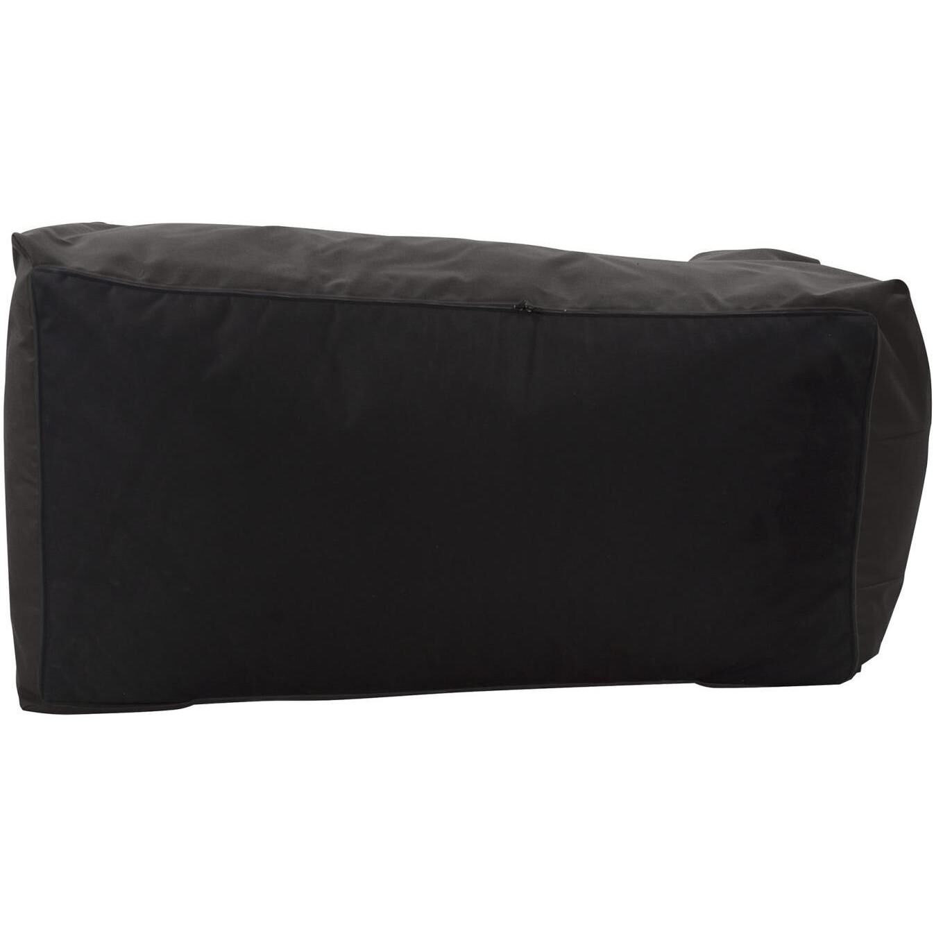 Seascape Charcoal Outdoor Pouf Lounge Cover