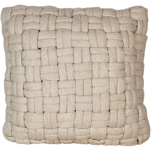 Bronya 24 X 3 inch White Pillow
