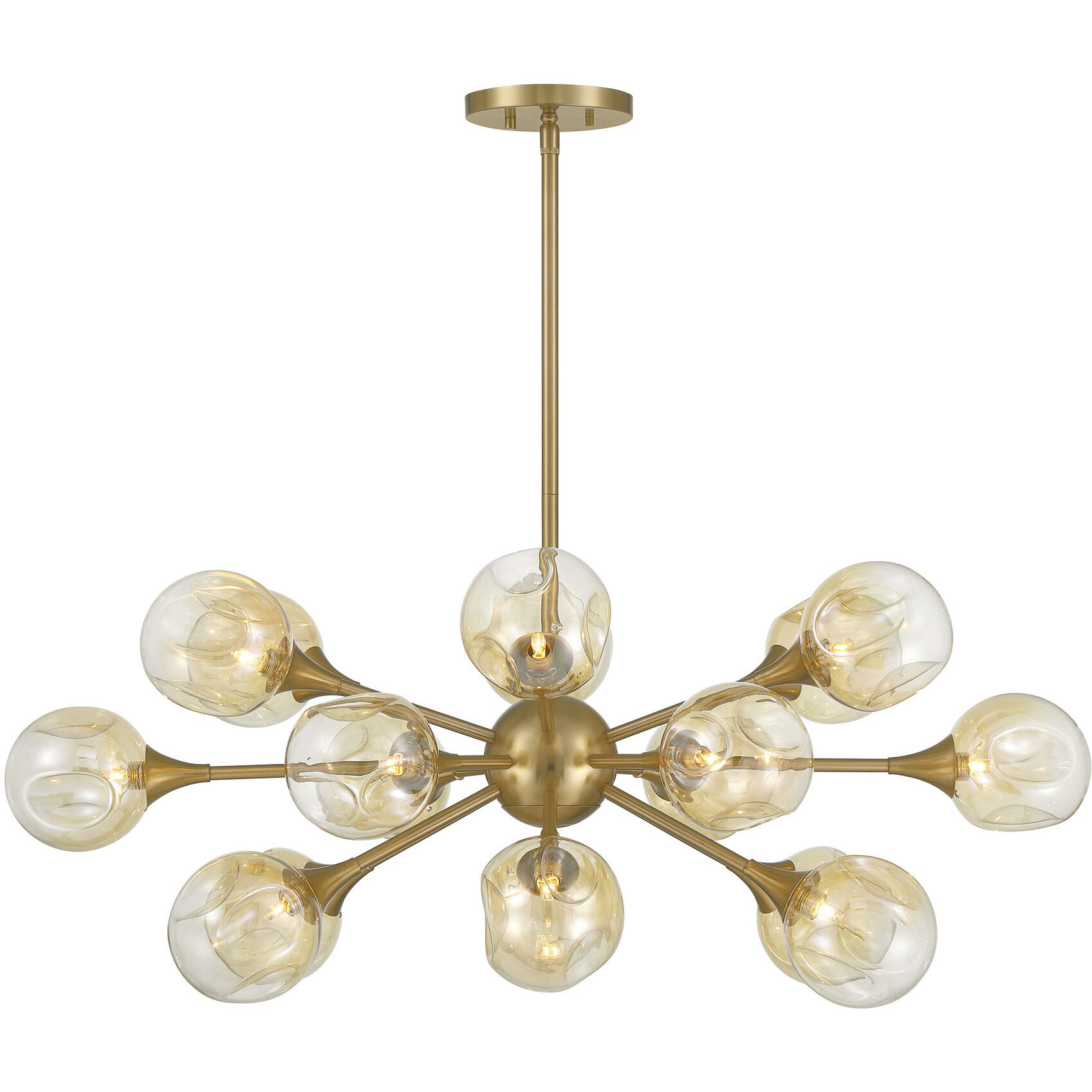 Matisse 18 Light 20.5 inch Warm Brass Chandelier Ceiling Light