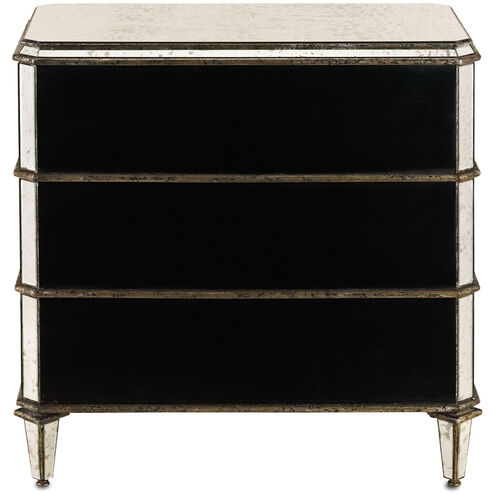 Antiqued Mirror Antique Mirror Chest of Drawers