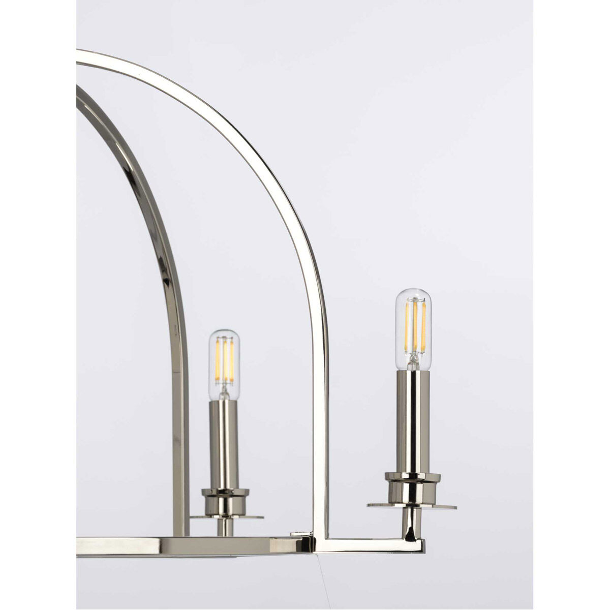 Seneca 5 Light 25.5 inch Polished Nickel Chandelier Ceiling Light