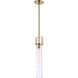 Jayden 1 Light 4.5 inch Lacquered Gold Pendant Ceiling Light
