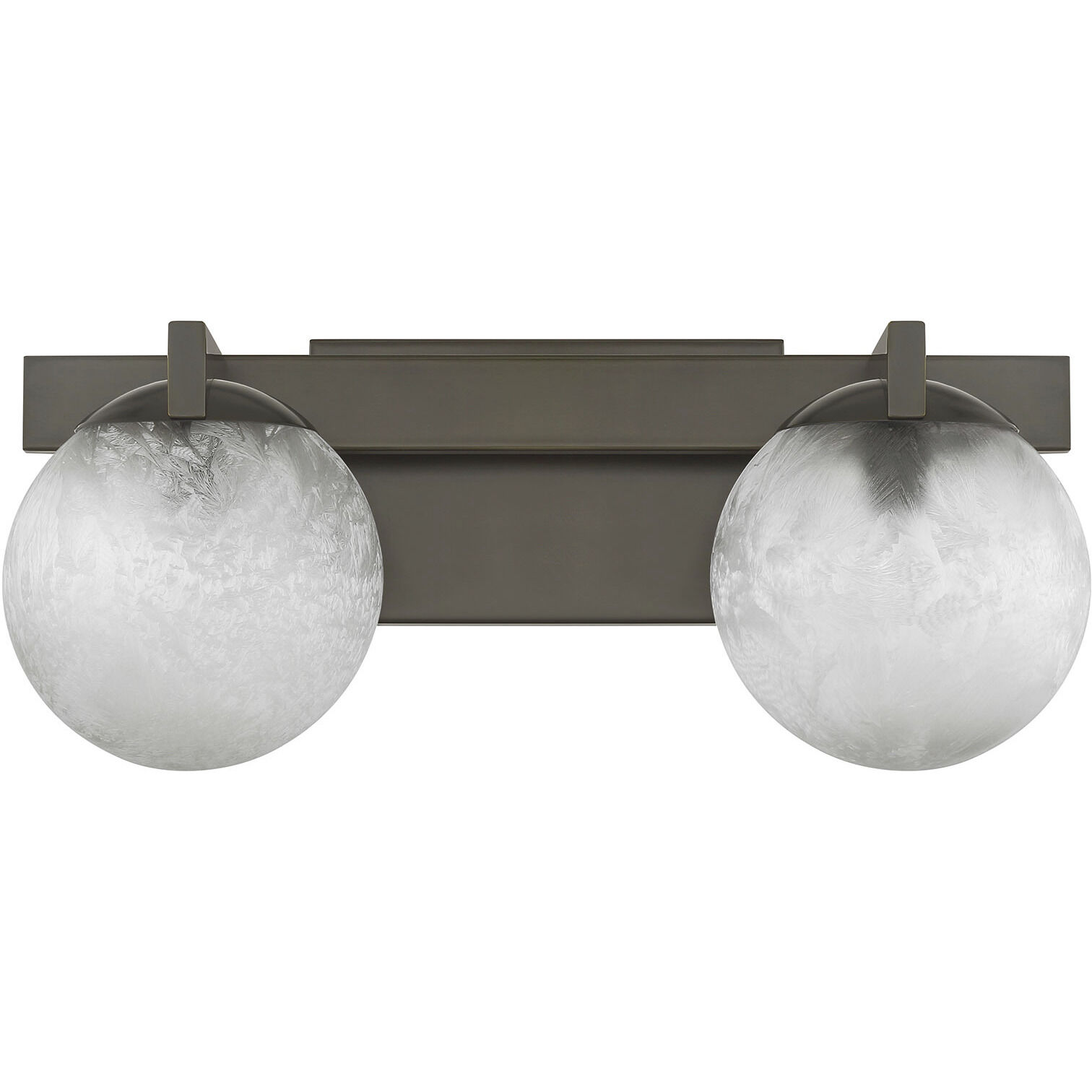 Darien 2 Light 17 inch Mediterranean Bronze Bathroom Vanity Light Wall Light