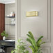 Vistaview 2 Light 15 inch Soft Gold ADA Wall Sconce Wall Light