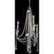 Barcelona 3 Light 17 inch Transcend Silver Chandelier Ceiling Light