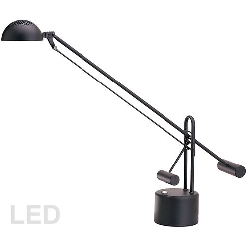 Signature 28 inch 8 watt Black Desk Lamp Portable Light