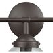 Beckett 3 Light 24 inch Oil Rubbed Bronze Vanity Light Wall Light