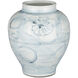 Ming-Style Countryside 10.25 inch Preserve Pot