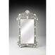 Bone Inlay Vivienne Crown Bone Inlay 48 X 28 inch Black Bone Inlay Mirror