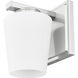 Nextra 1 Light 5 inch Brushed Nickel Wall Sconce Wall Light