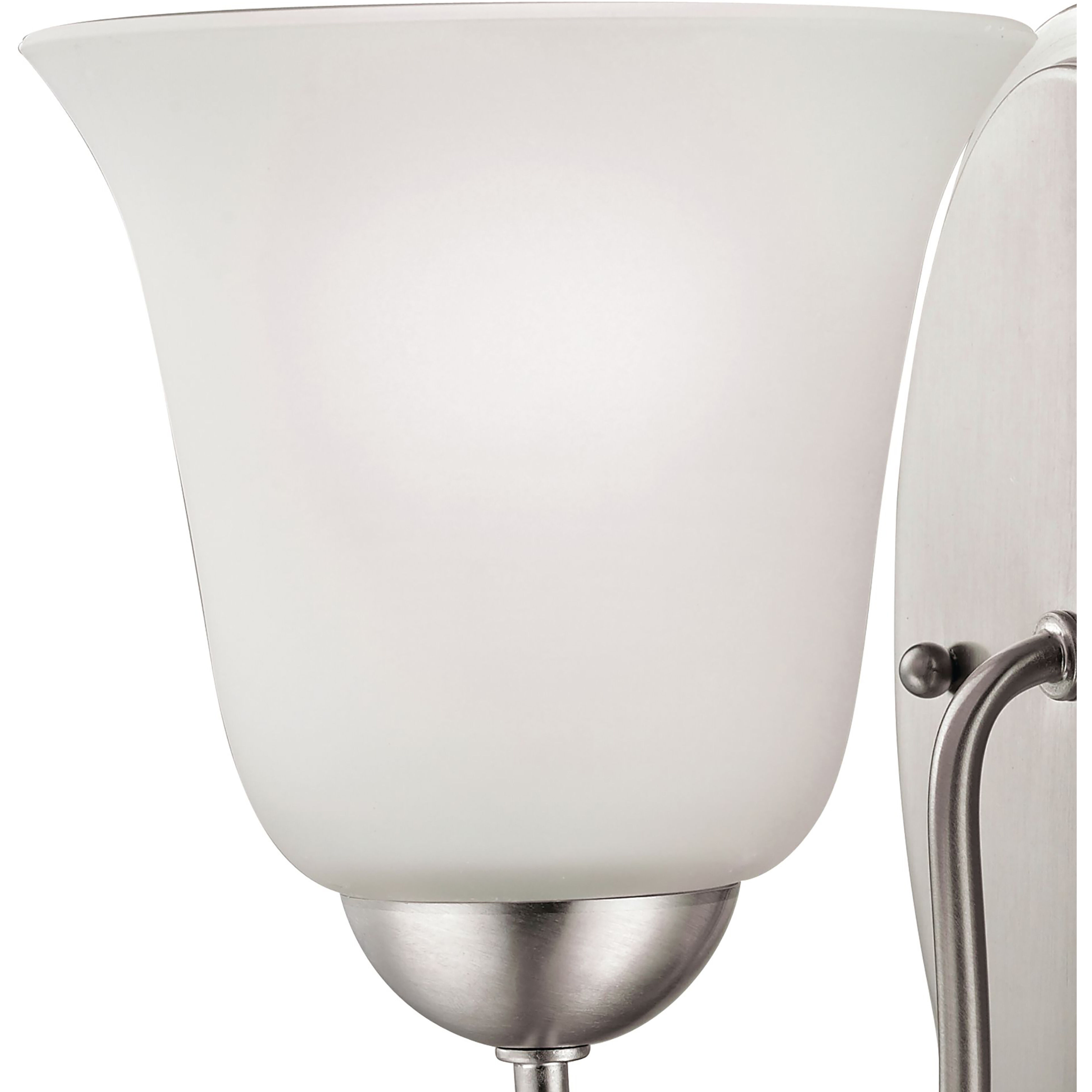 Conway 1 Light 8 inch Brushed Nickel Vanity Light Wall Light