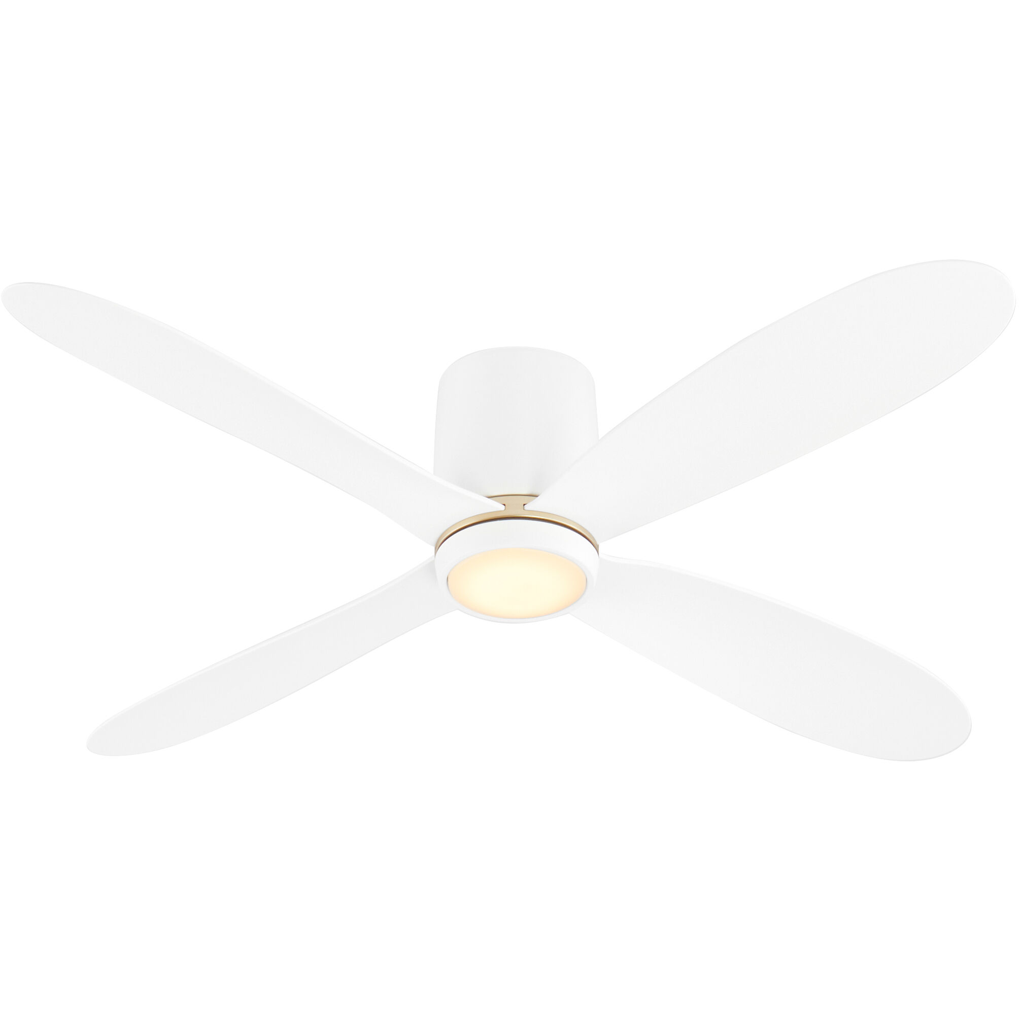 Myriad 56 inch White with Studio White Blades Ceiling Fan