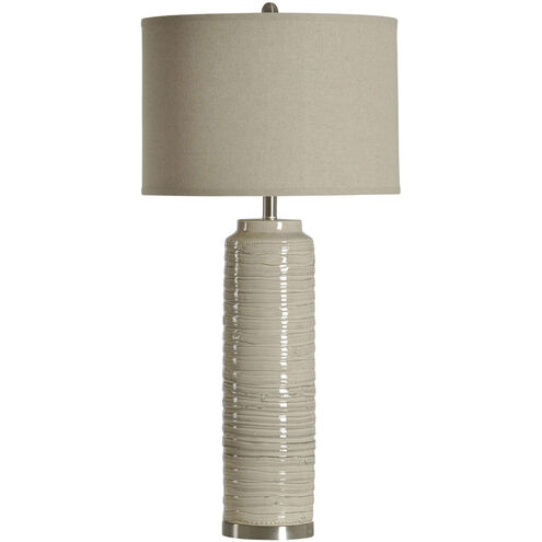 Anastasia 39 inch 150.00 watt Off-White Table Lamp Portable Light