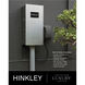 Estate Series Lakehouse LED 19 inch Aged Zinc with Driftwood Gray Outdoor Post Mount Lantern, Low Voltage
