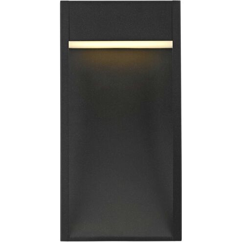 Adriel 1 Light 15 inch Black Outdoor Wall Sconce