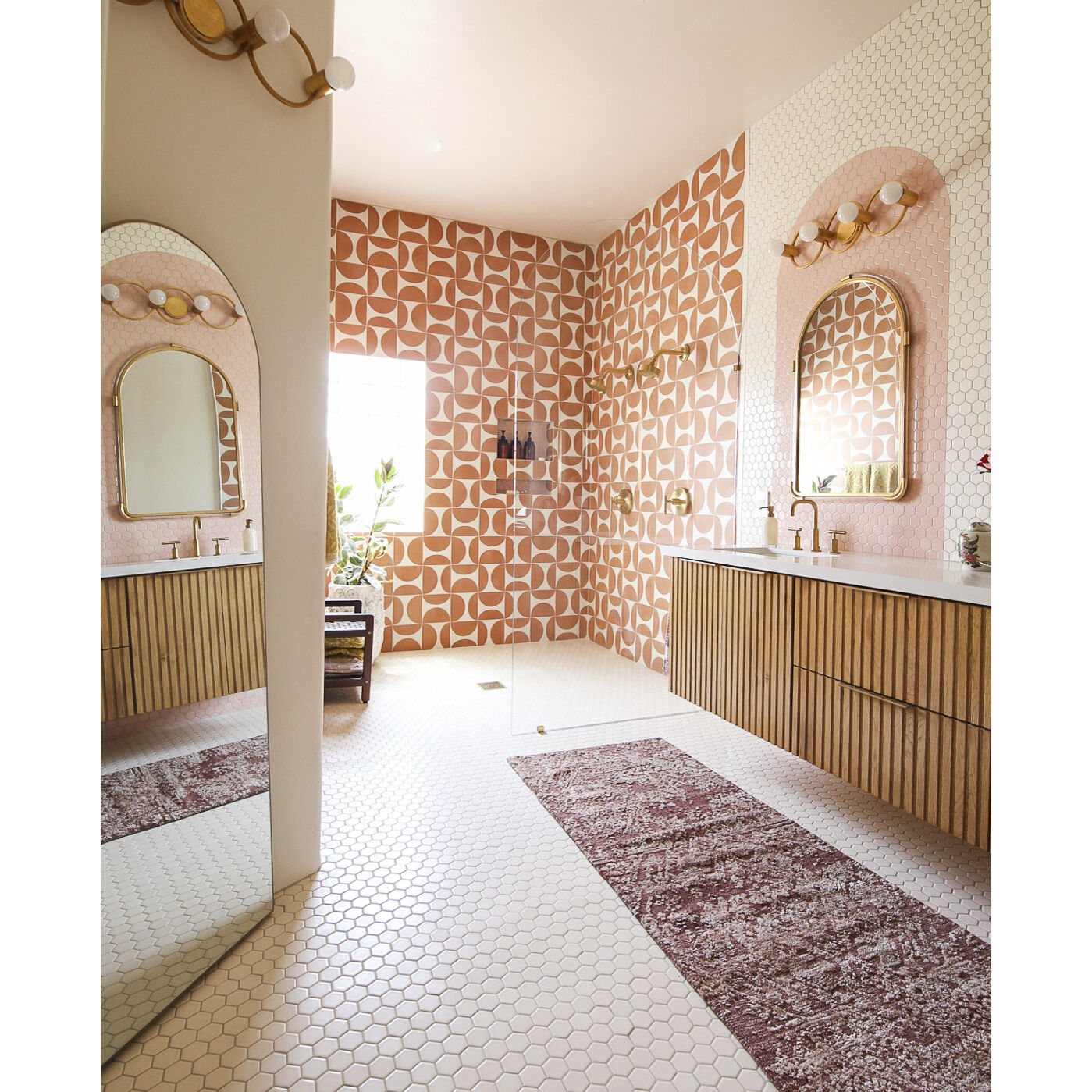 Hope 4 Light 28 inch Gold Leaf Bath And Vanity Wall Light