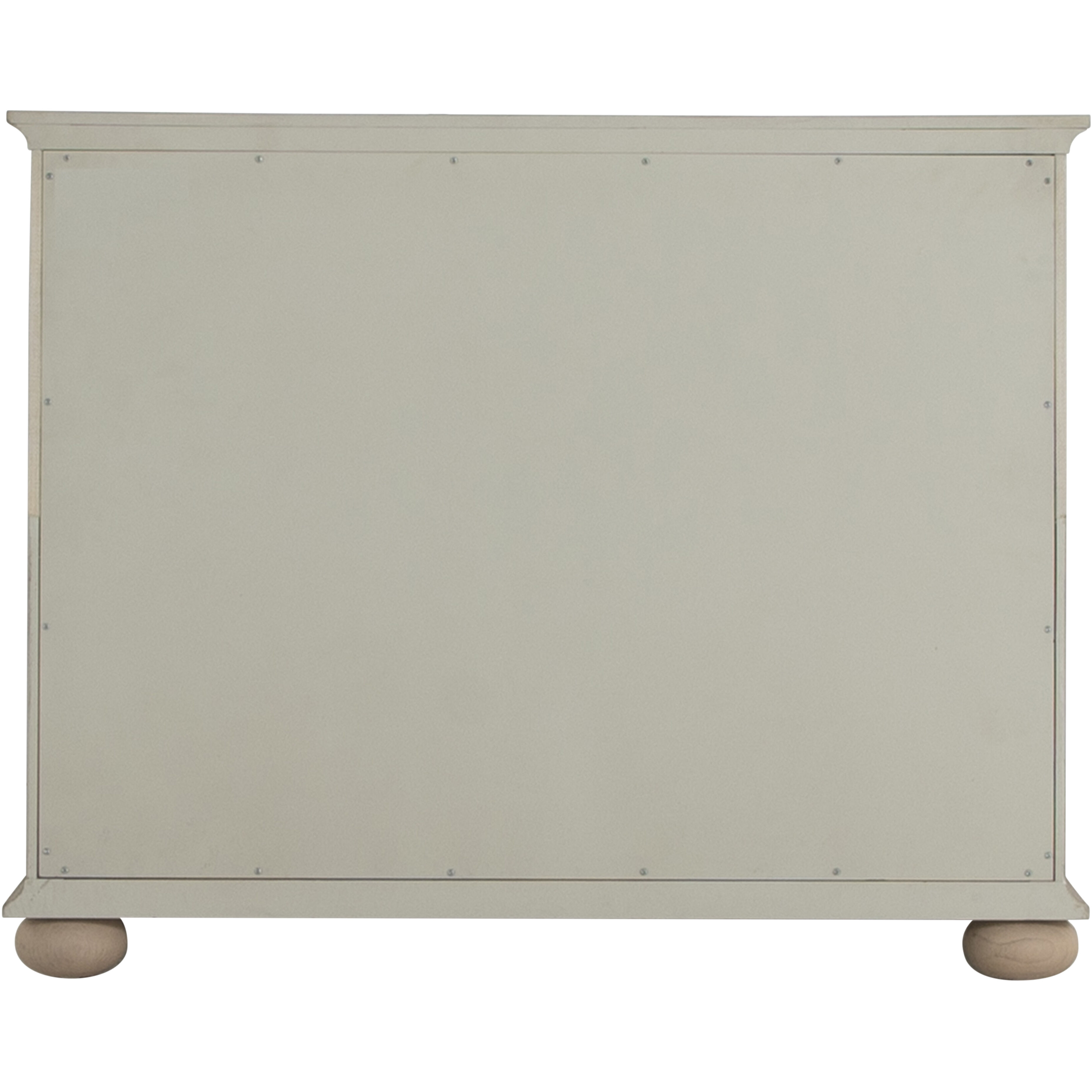 Crestine Antique Bronze / White Raffia Chest