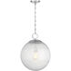 Cabot 1 Light 16 inch Chrome Pendant Ceiling Light