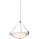 Grande 3 Light 24 inch Pearl Silver Pendant Ceiling Light