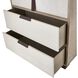 Dorsey Beige and Smoke Cabinet