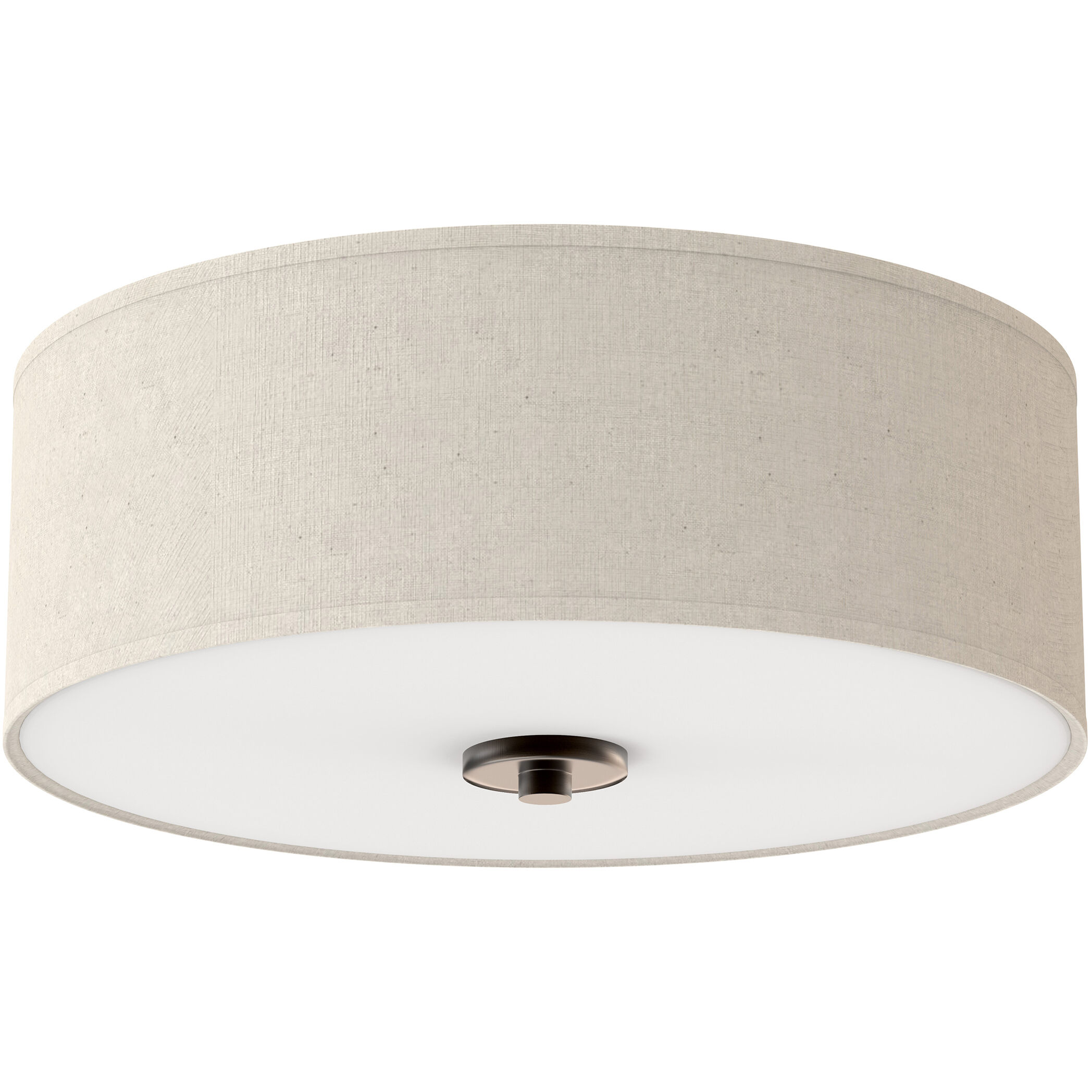 Mark 2 Light 13 inch Antique Bronze Flush Mount Ceiling Light