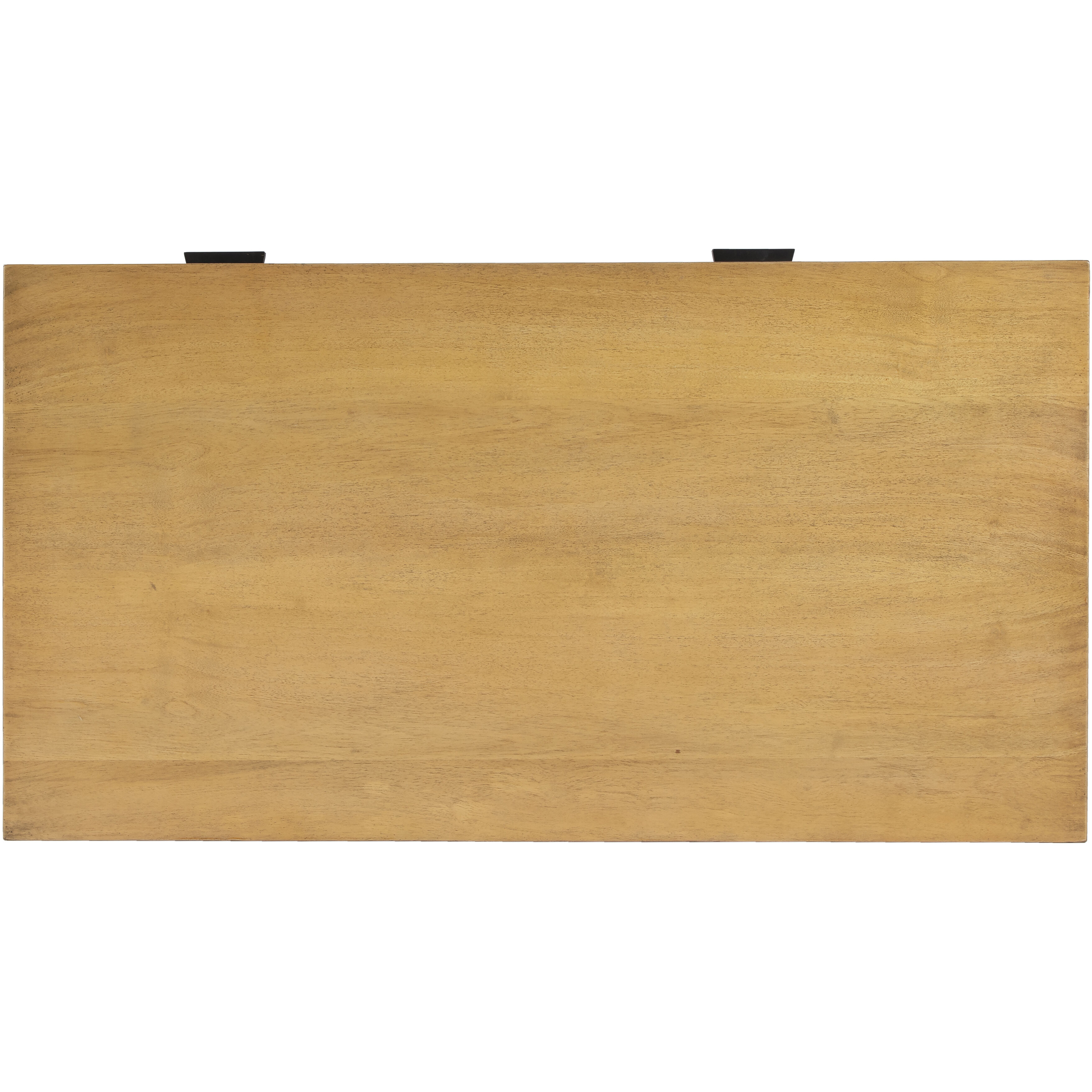 Hans 2-Drawer Writing Desk in Light Brown