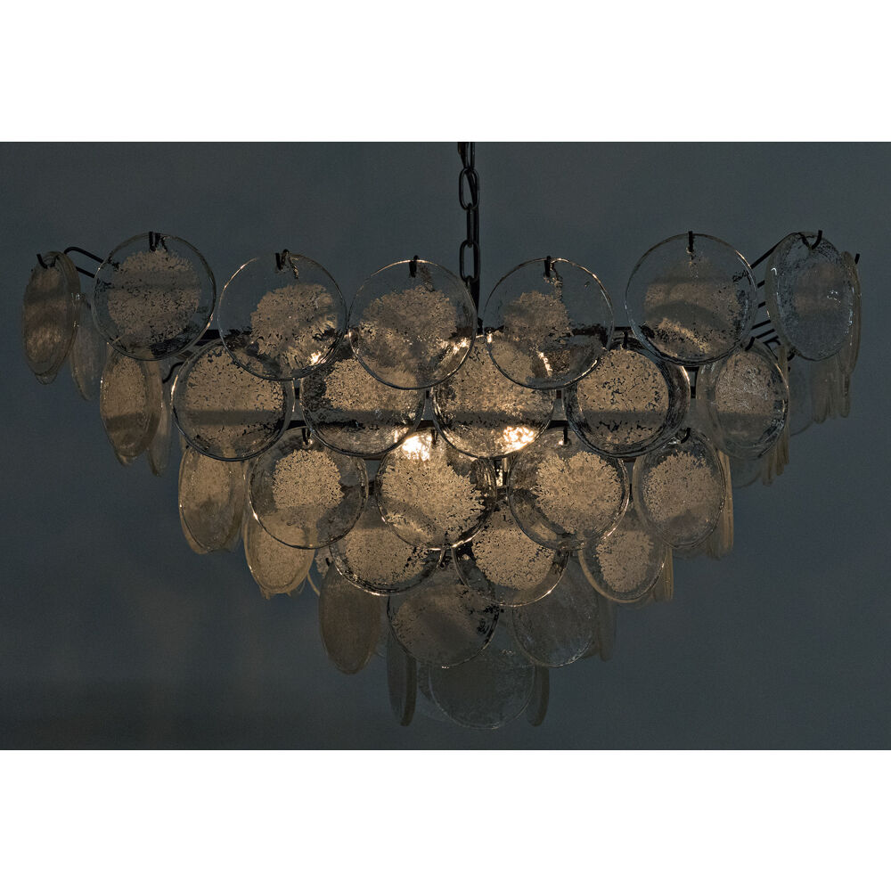 Scala 4 Light 32 inch Black Chandelier Ceiling Light