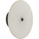 Lorenzo 3 Light 12 inch Natural Alabaster Sconce Wall Light