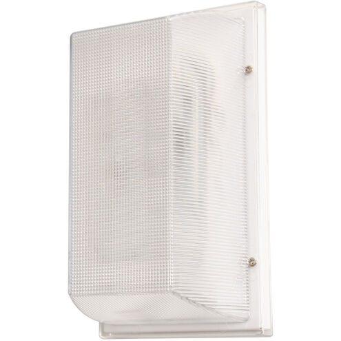 LED Wall Pack 1 Light 11 inch White Outdoor Wall Sconce