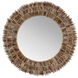 Chelsea House 38 X 38 inch Natural Urchin Spines/Mirror Wall Mirror