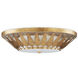 Floris LED 22 inch Autumn Gold Flush Mount Ceiling Light