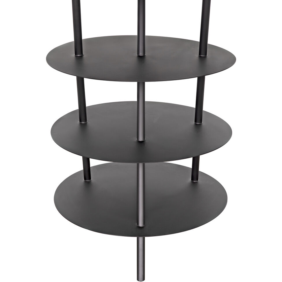 Gautama 64 X 29 X 29 inch Matte Black Shelf