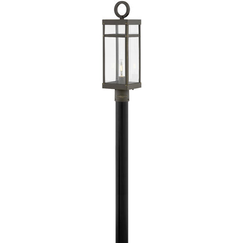 Open Air Porter LED 23 inch Oil Rubbed Bronze Outdoor Post Mount Lantern, Estate Series