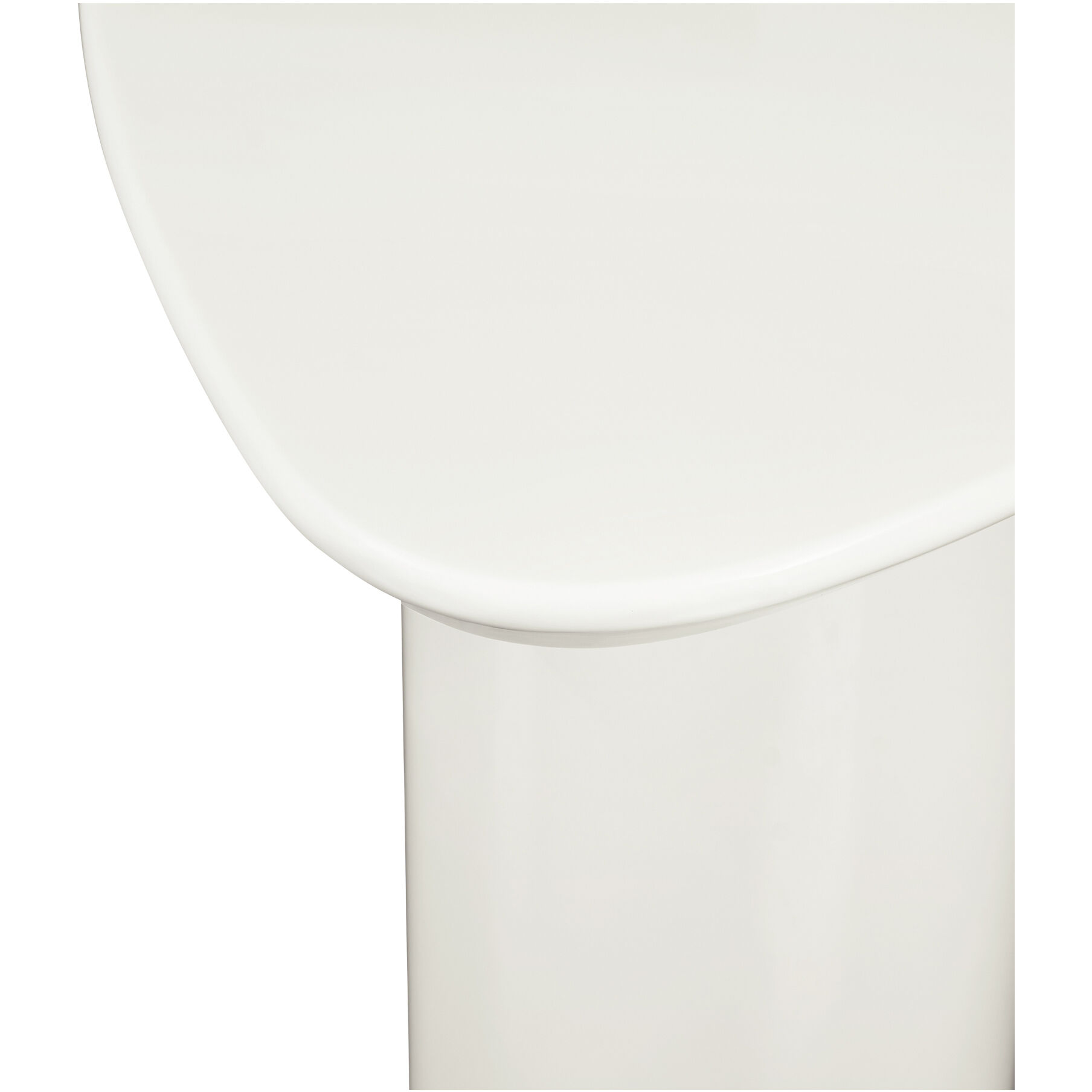 Eden 18.75 X 18.75 inch White Accent Table